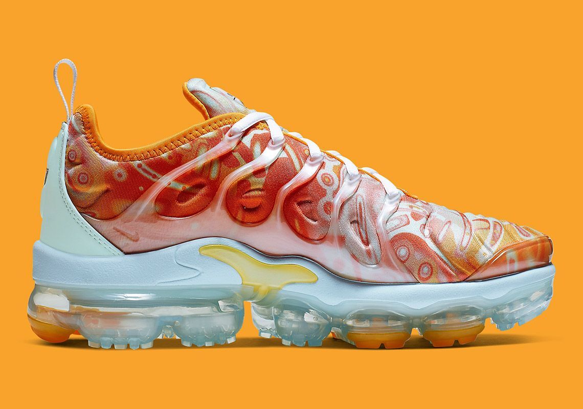 Nike Air Max TN 2018 Plus Orange Silver Shoes - Click Image to Close